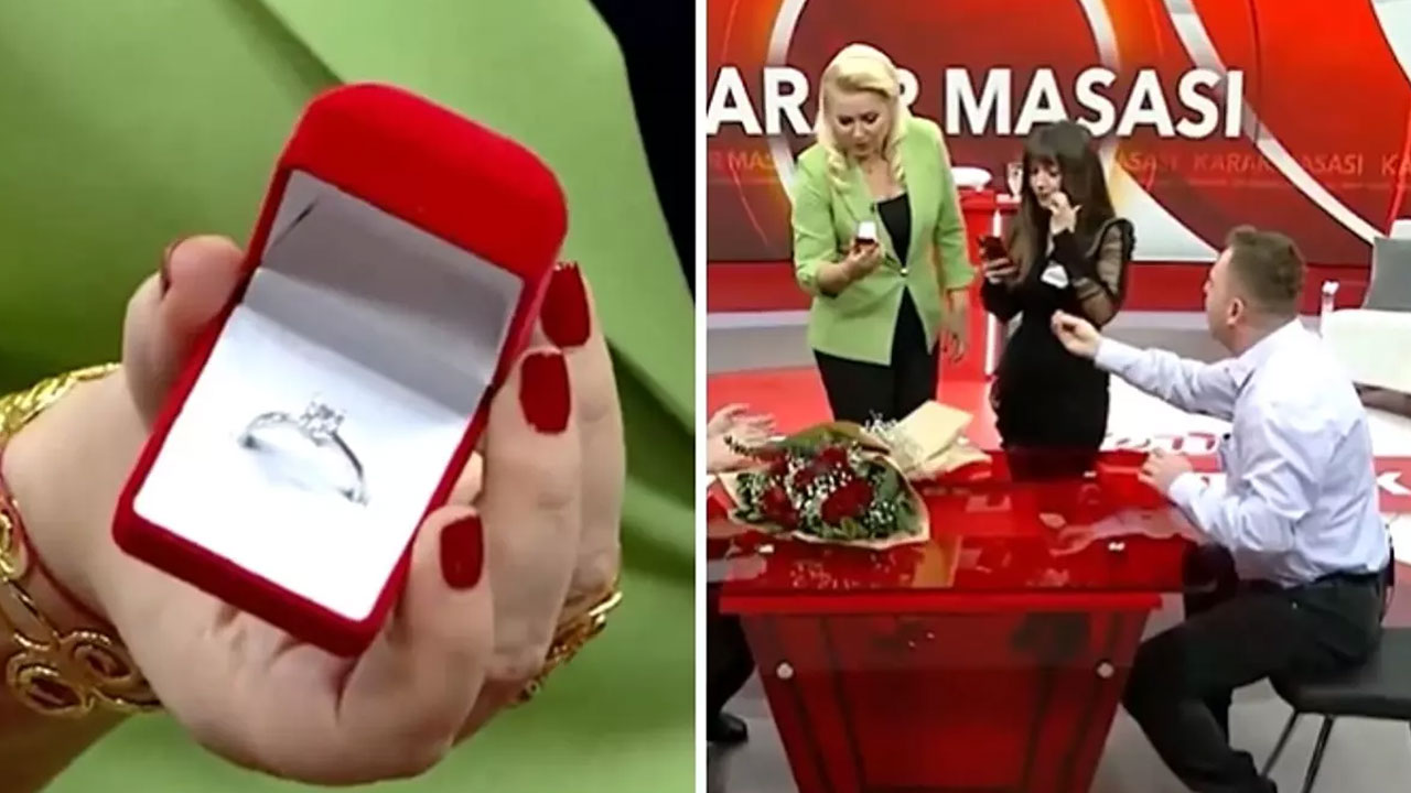 İki kadını aynı anda idare edip ikisine de aynı yüzüğü aldı! Canlı yayında olay savunma: Kampanya vardı