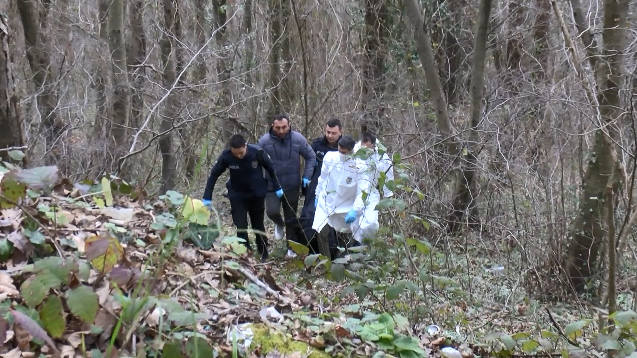 Belgrad ormanında vahşet! Kravatlarla ağaca bağlanmış çıplak bir cansız beden bulundu