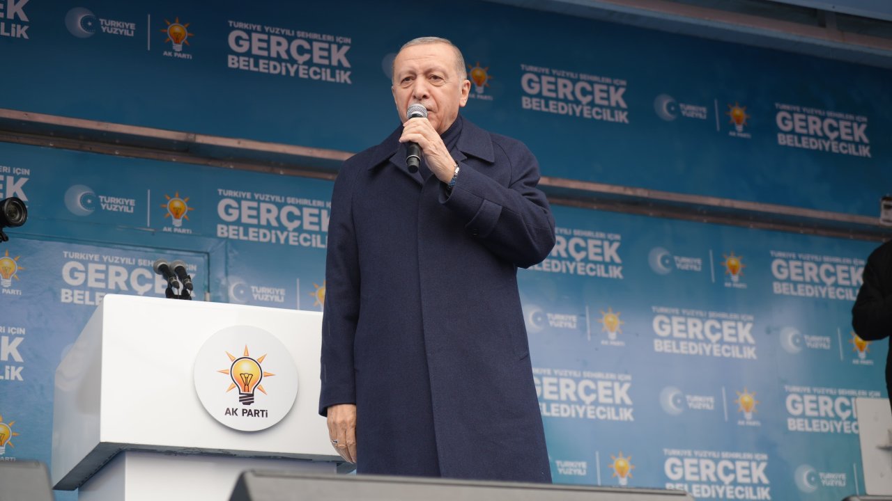 AK Parti Samsun mitingi… Erdoğan’dan sert sözler: Amaçları seçim sonrası CHP’yi ele geçirmek
