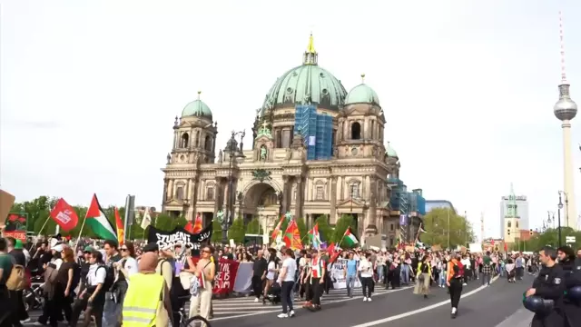 Almanya'da Filistin kongresine iptal