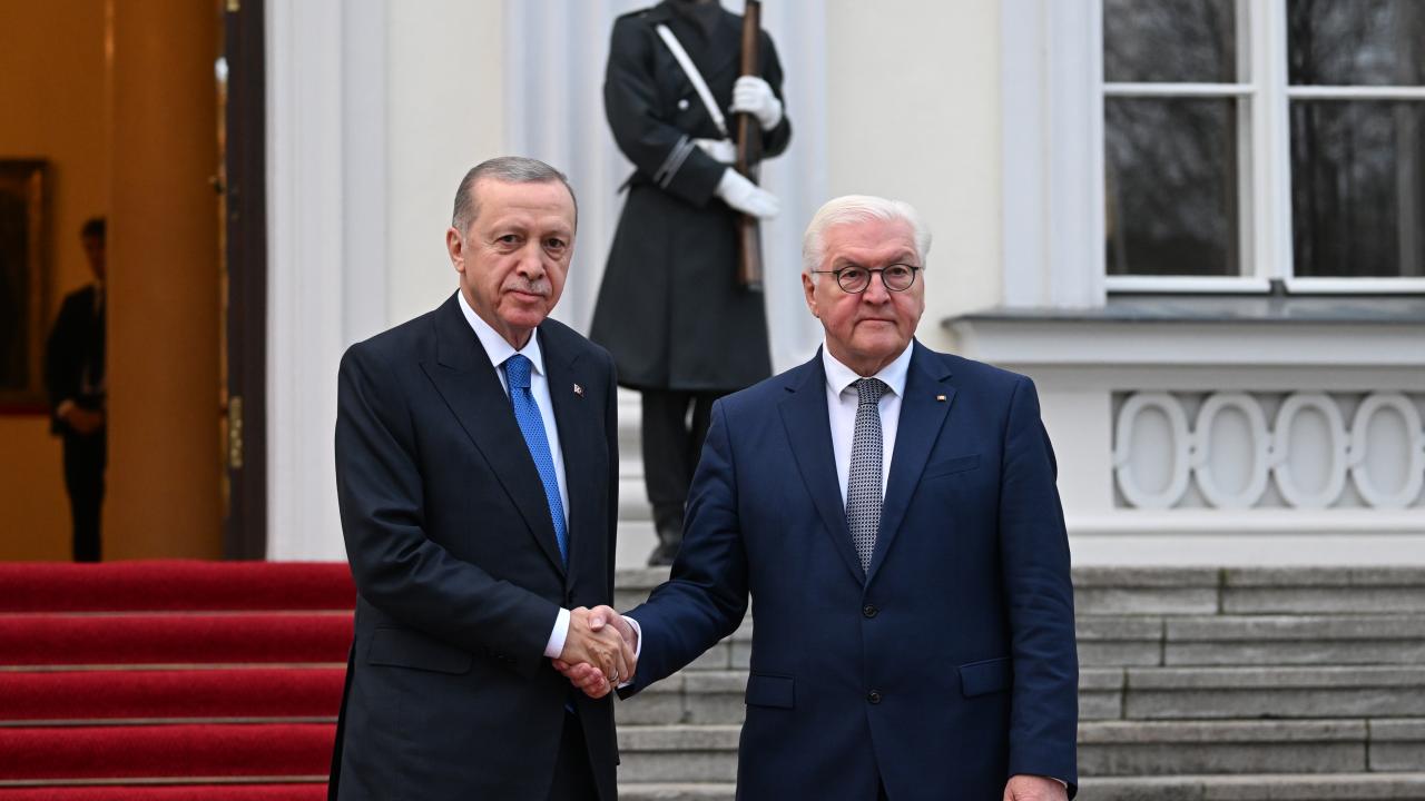 Cumhurbaşkanı Erdoğan, Almanya Cumhurbaşkanı Steinmeier ile görüşecek