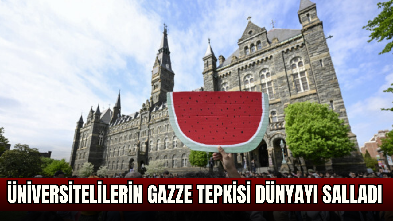 ABD'li öğrencilerin Gazze eylemine Türkiye'deki üniversitelerden de destek geldi