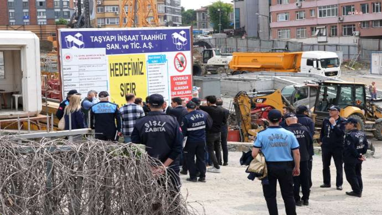 Rezerv yapı onayını Murat Kurum vermişti! Şişli Belediyesi rezidans inşaatını mühürledi