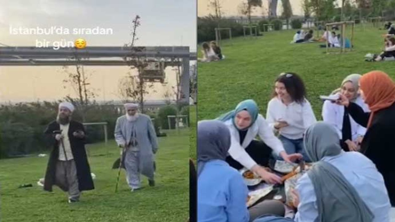 İsmailağa tarikatı parkta oturan başörtülü kadınları rahatsız etti