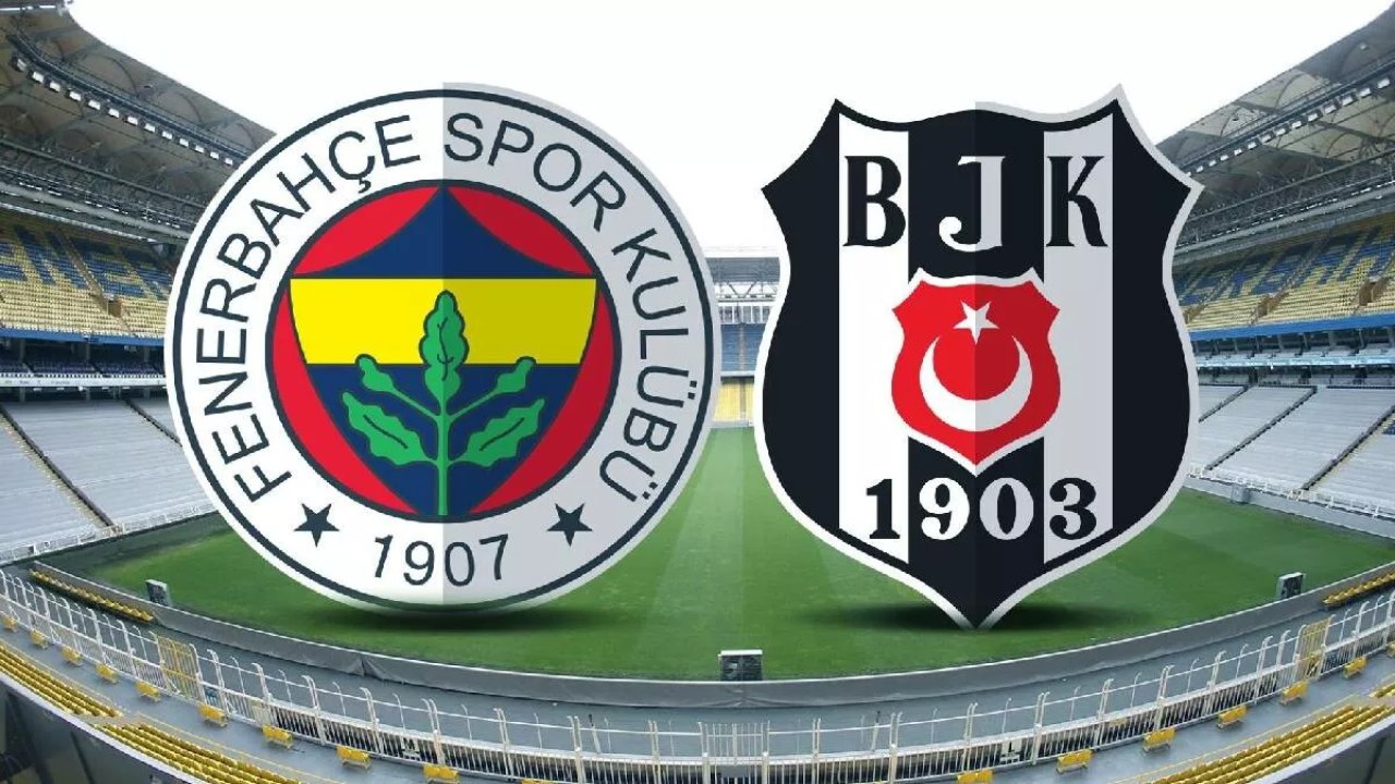 Fenerbahçe - Beşiktaş maçının ilk 11'leri