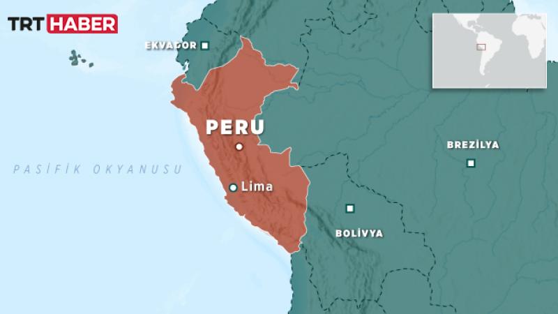 Peru'da otobüs uçuruma yuvarlandı: 23 ölü