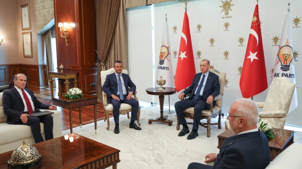 Cumhurbaşkanı Erdoğan'ın Özel'i kabulüne ilişkin tüm detaylar