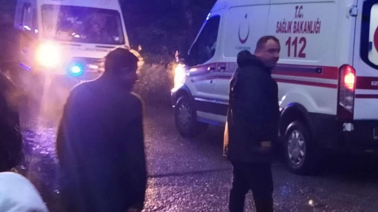 Rize'de otomobil uçuruma yuvarlandı: 5 yaralı