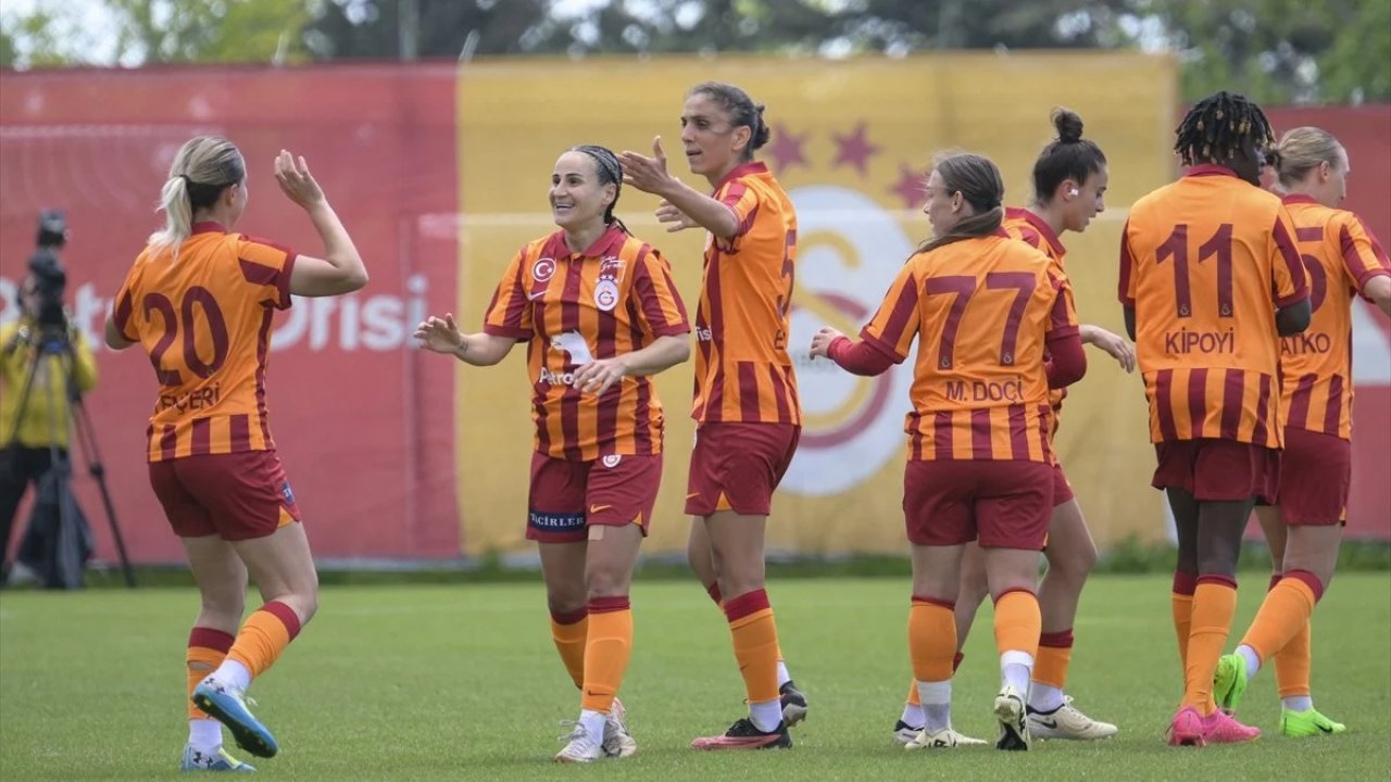 Galatasaray, Kadınlar Süper Ligi'nde şampiyonluğa ulaştı