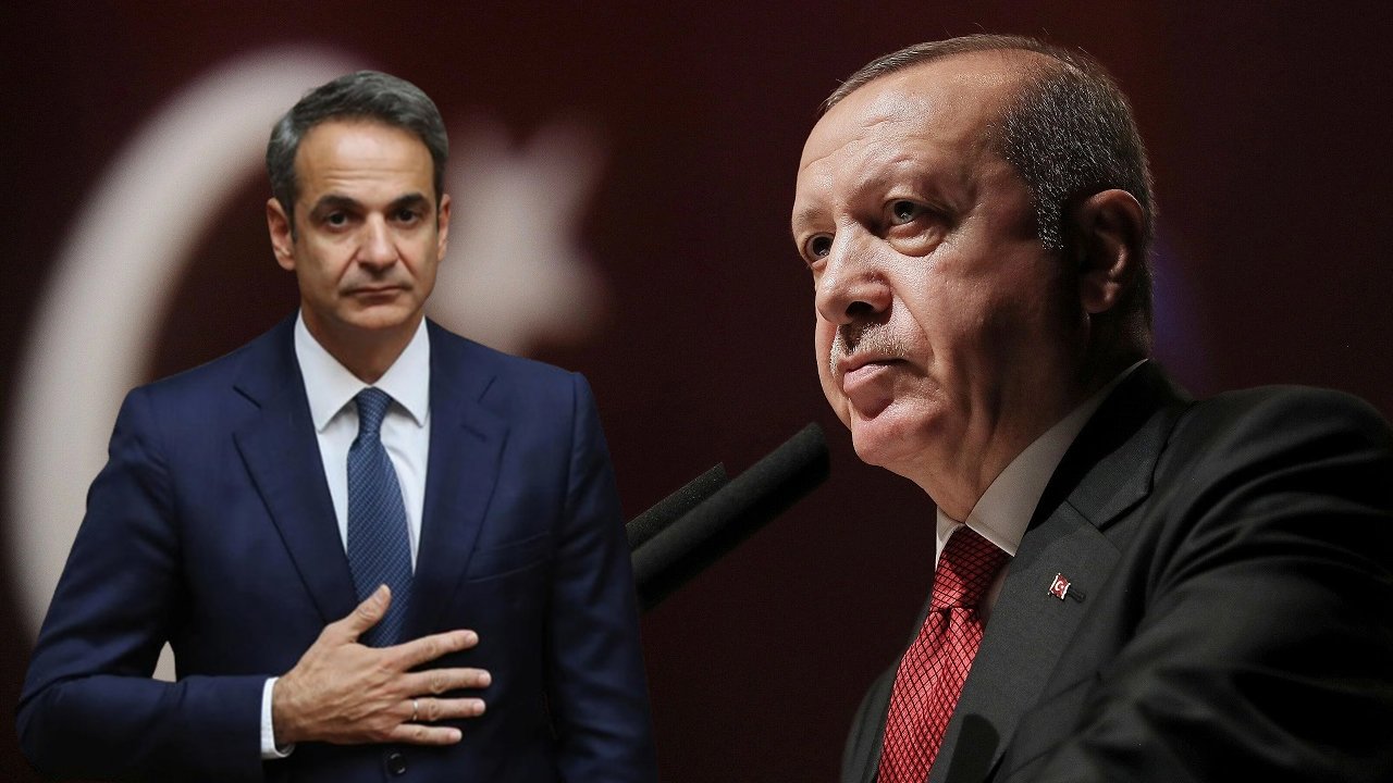 Cumhurbaşkanı Erdoğan, Yunanistan Başbakanı Kiryakos Miçotakis'i resmi törenle karşıladıktan sonra ve başbaşa görüştü