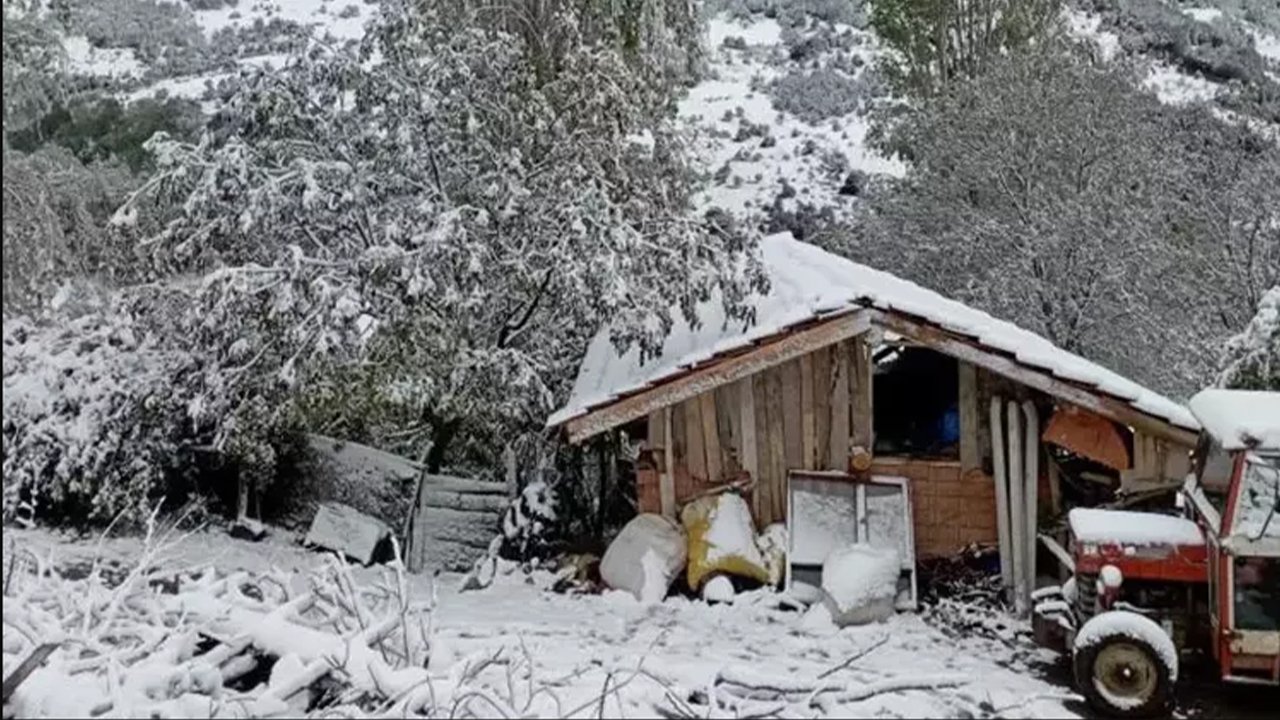 Mayıs ayında kar sürprizi! Bolu, Çorum, Ardahan'a lapa lapa kar yağdı