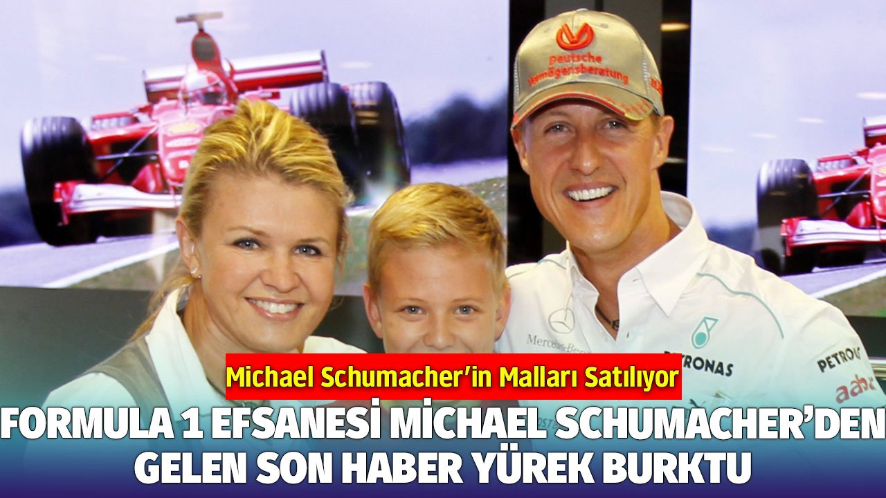 Formula 1 efsanesi Michael Schumacher'den gelen son haber yürek burktu