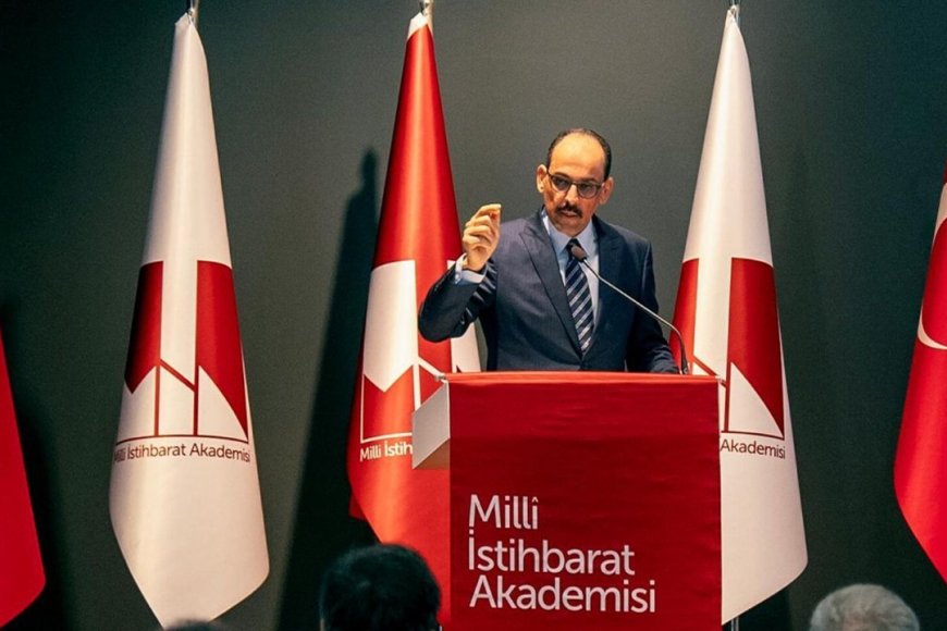MİT Başkanı İbrahim Kalın, Milli İstihbarat Akademisi'nin ilk dersini verdi!