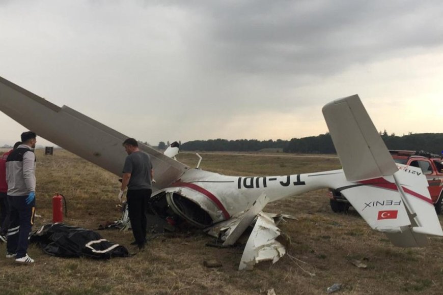 Bursa'da eğitim uçağı kazası: 2 Pilot yaşamını yitirdi