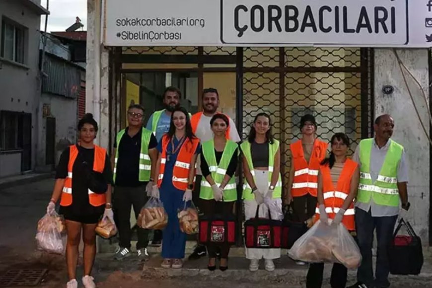 'Sibel'in Çorbası'yla gönüllülere dokunuyorlar
