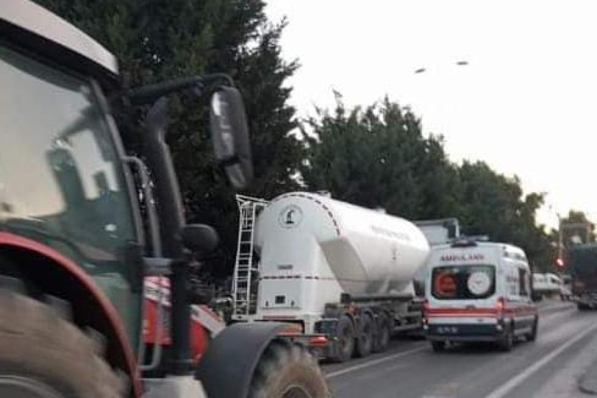 Ankara'da TIR'ın çarptığı yaya öldü