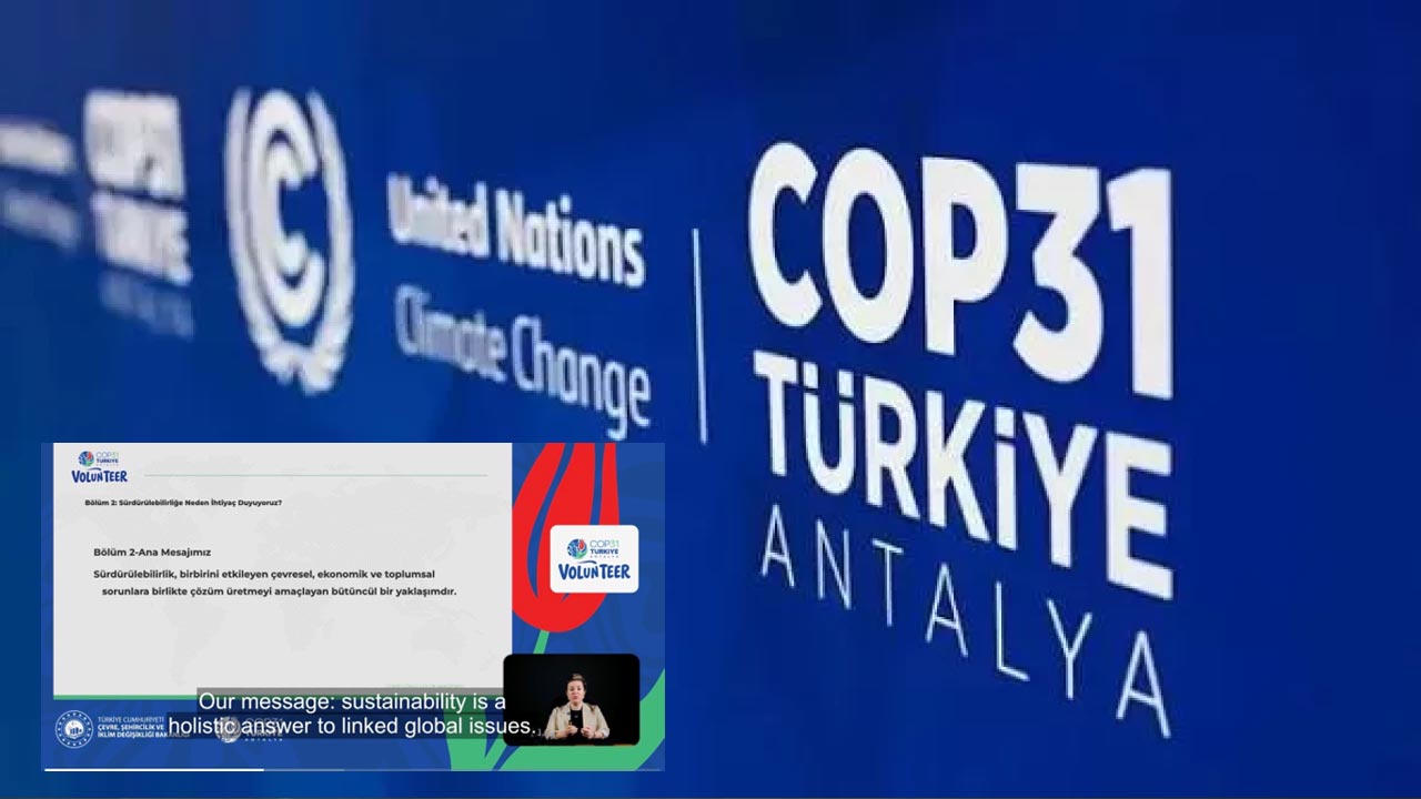 COP31 öncesi gençler ve akademi iklim farkındalığı için buluşuyor
